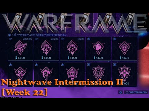 warframe nightwave intermission 2 dates