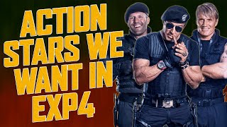 Action Legends We'd Like to See in EXPENDABLES 4 - Apocaflix! NOW