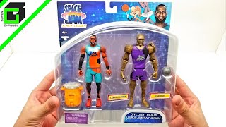 SPACE JAM A New Legacy LEBRON JAMES and CHRONOS (Movie action figures) by MOOSE TOYS