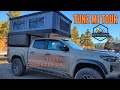 Tune m1 truck camper tour on 2023 chevy colorado zr2