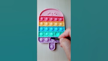 Pop it squid game song #asmr #satisfying #fidget