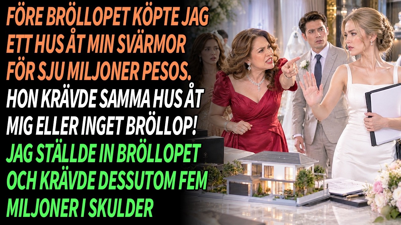 Jag satt med händerna hårt knäppta i knät och tittade på hennes mobilskärm, där bilden av min mamma med nyckeln i handen lyste. Min blivande svärmor log inte. Hon lutade sig fram och sa lugnt: ”Om...