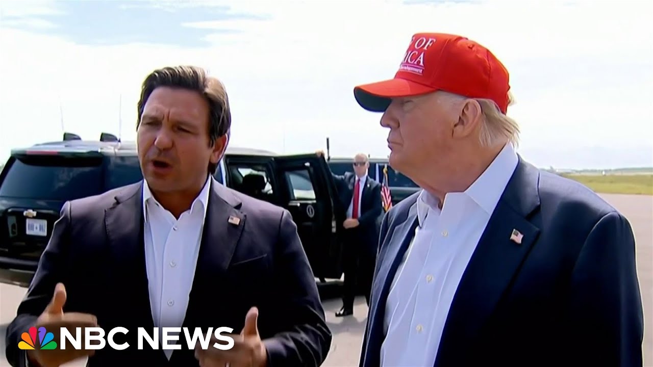 'Alligator Alcatraz' immigrant detention facility opens, with Trump in attendance