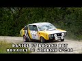 Rallye des monts de vaucluse 2023  renault 17 gordini n218  daniel et roxane rey