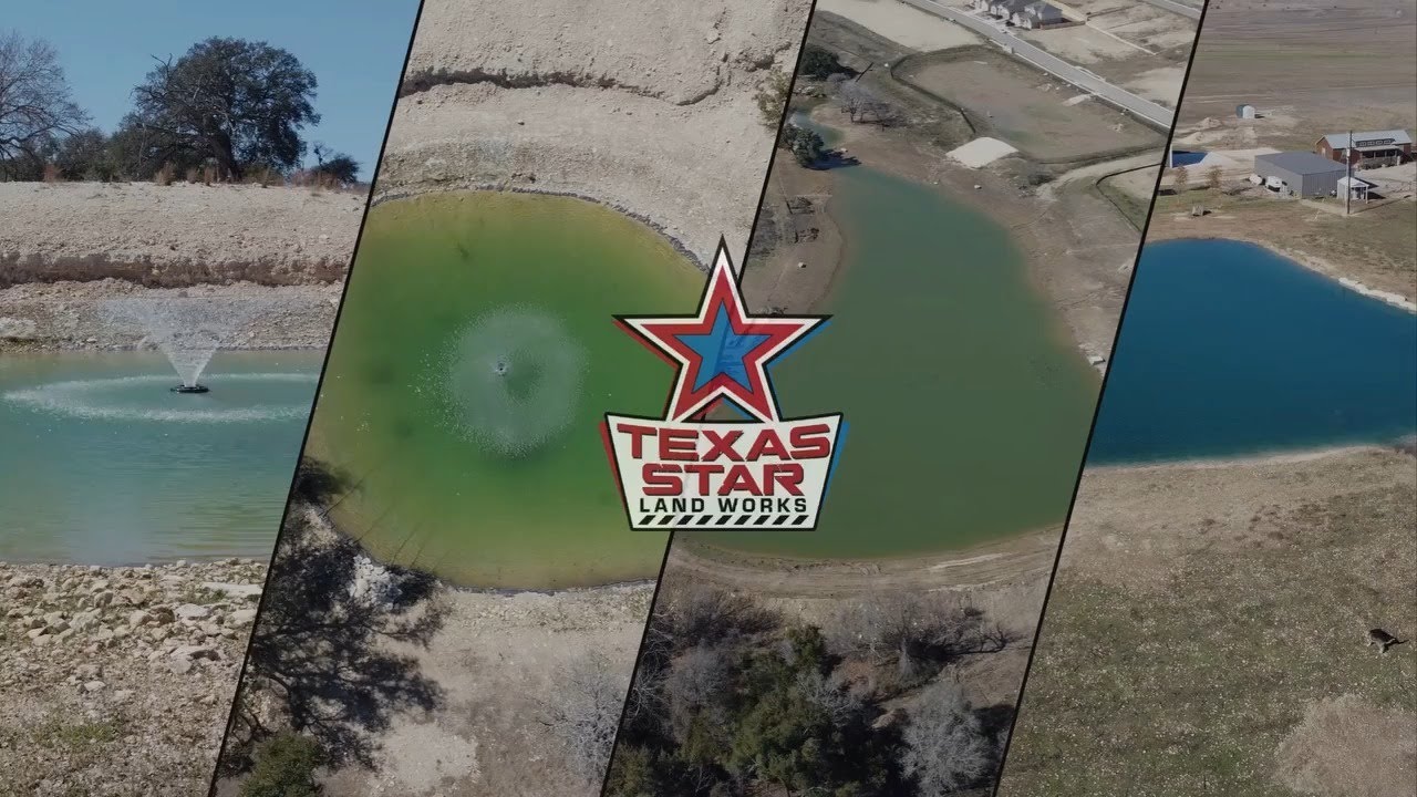Pond Building is a serious business in Texas