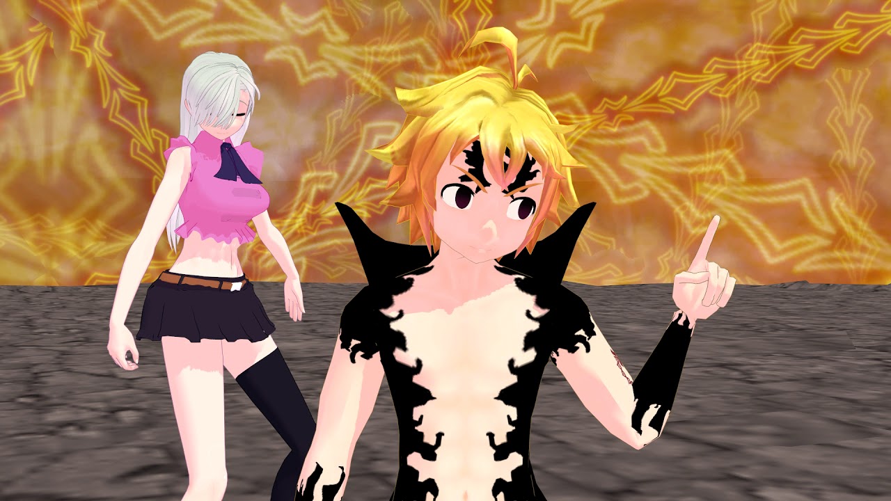 seven deadly sins meliodas mmd kill the lights