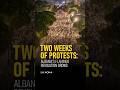 Two weeks of protests: Albania’s flamingo revolution grows