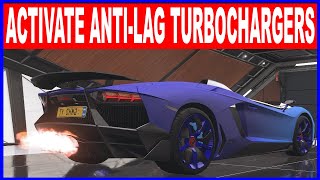 How to Activate Anti-lag Turbochargers to Any Petrol Cars in Forza Horizon 5