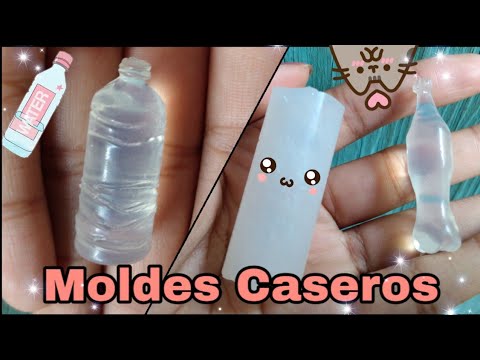 Moldes de botellas / moldes caseros para resina 