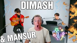 DIMASH & MANSUR QUDAIBERGEN  -  OMIR (LIVE)  *REACTION!* 🔥