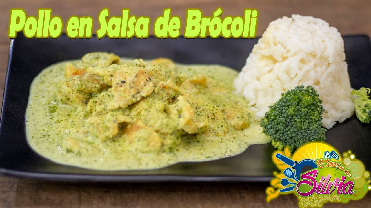 Pollo en Salsa de Brócoli - ElSazóndeSilvia