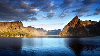 A beautiful island of Scandinavia (4K)
