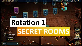 DT Hard Rotation 1 Secret Rooms | Raid: Shadow Legends