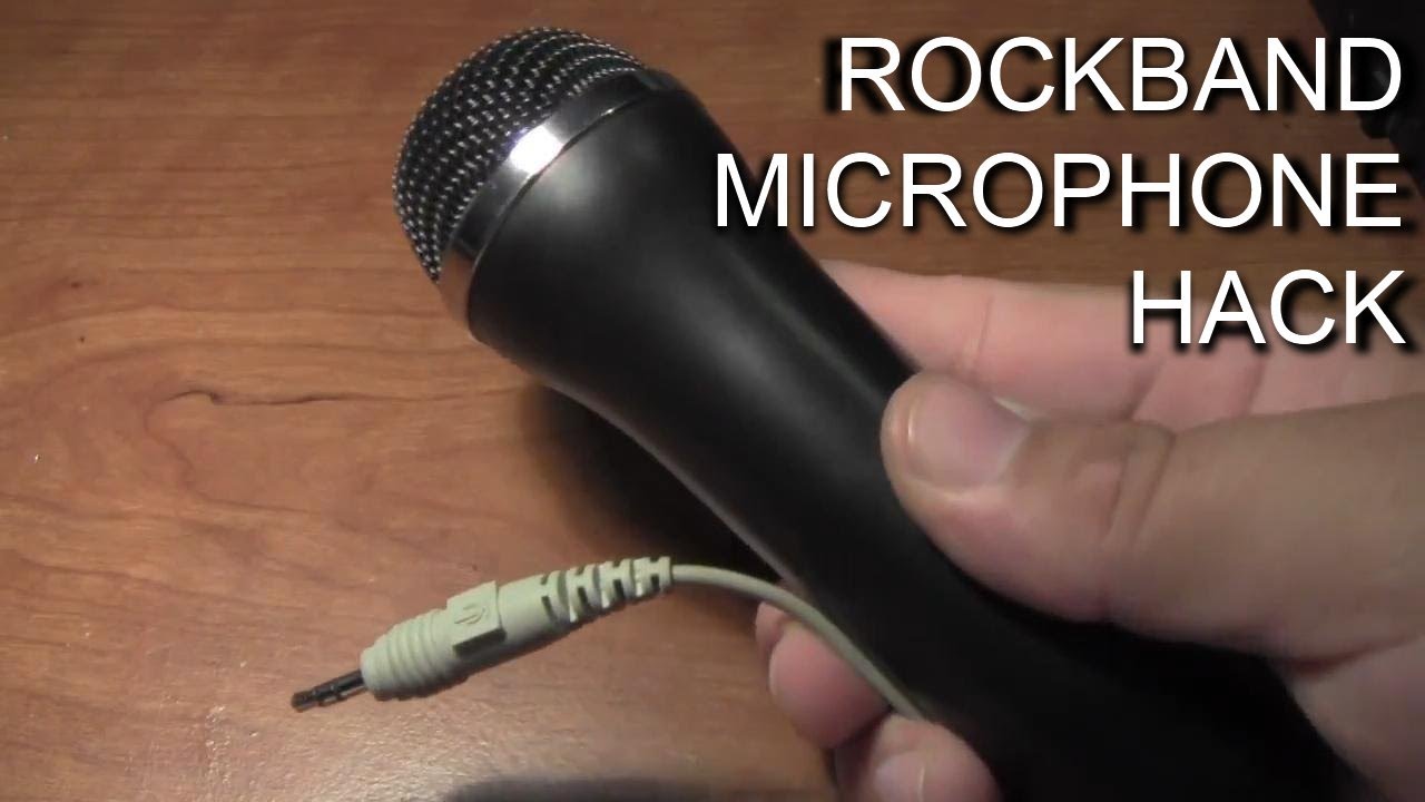 Rock Band Microphone Hack - Forestrogue Instructionals