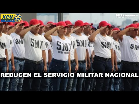 Reducen el Servicio Militar Nacional 