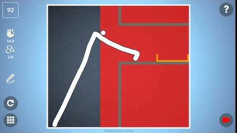 Check out how I solved level 92 in Brain It On! #BrainItOn