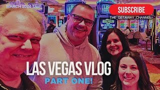 Las Vegas Vlog Part 1  New Friends! | Venetian | Fontainebleau | Slots