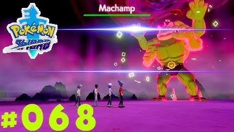 Pokemon Sword Shiny Dynamax Machamp Raid & Catch