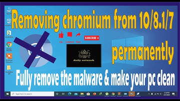 how to uninstall chromium in windows 10 permanently