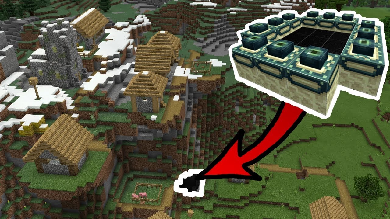 Minecraft Bedrock版ver 1 11 Village Pillage 対応の神シードを紹介 スポーン地点の近くに要塞が 地下鉄男はこう言った そして地下鉄に飛び込んだ