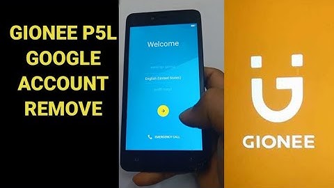 Gionee p5l frp unlock - P5L frp unlock - Gionee p5l hard reset google account - GoogleAccount Remove