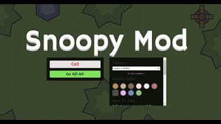 MooMoo.io - Sharing SnoopyMod v8 || OP Anti-insta, Autobreak, Perfect Mills