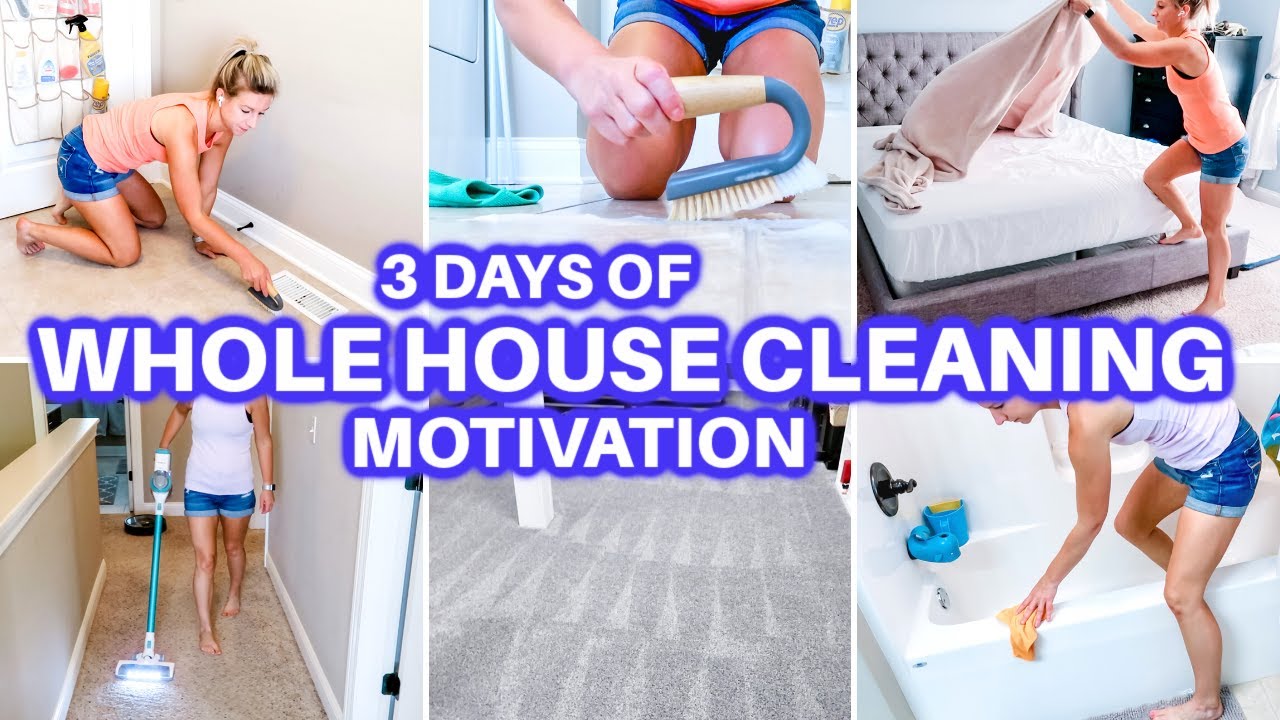 *MESSY HOUSE* EXTREME WHOLE HOUSE CLEAN WITH ME 2021 | SPEED CLEANING ...