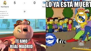 Memes Real Madrid 5 Alavés 0 Liga Española 2024