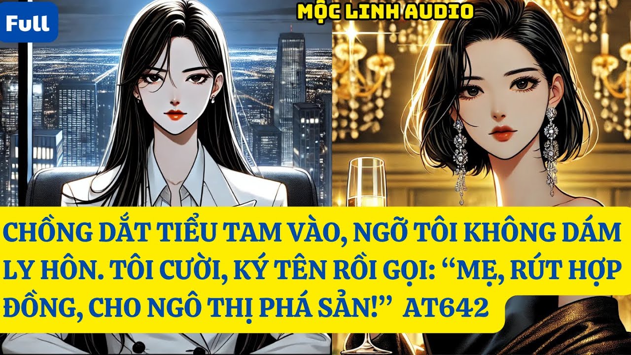 CHỒNG DẮT TIỂU TAM VÀO, NGỠ TÔI KHÔNG DÁM LY HÔN. TÔI CƯỜI, KÝ TÊN RỒI GỌI: “MẸ, RÚT HỢP ĐỒNG AT642
