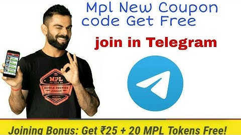 Mpl coupon code per day join in telegram