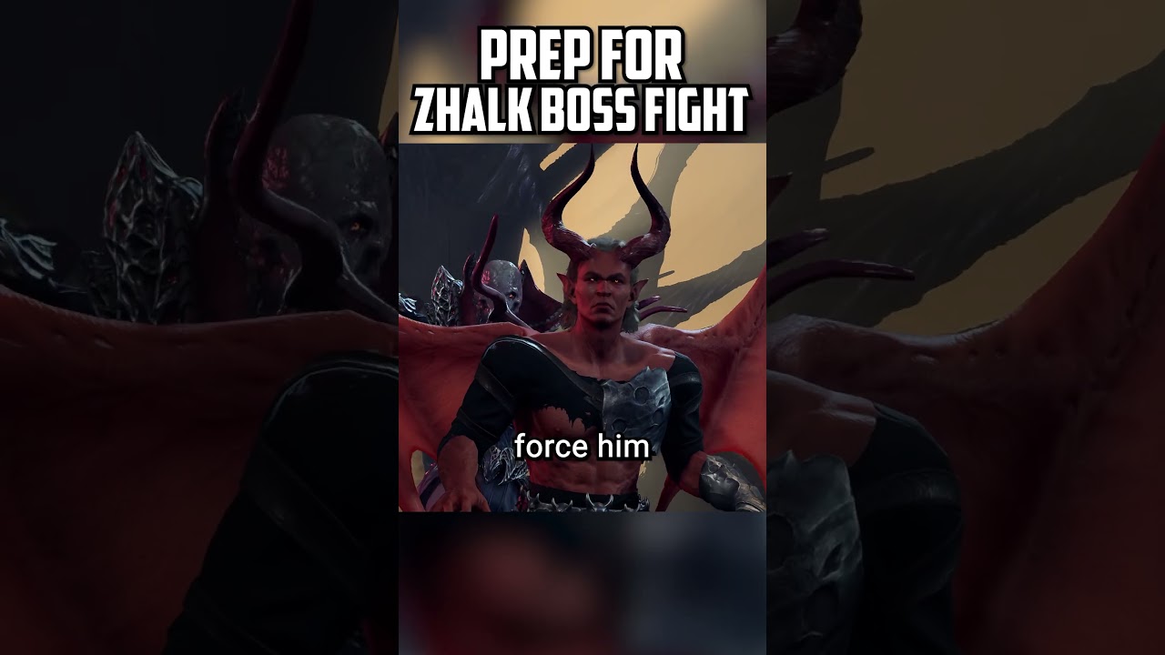 Zhalk Boss Fight Tips #bg3 #baldursgate3