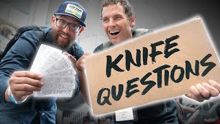 Full Asking Knife Guys Hard Questions at Blade Show West 2022. News