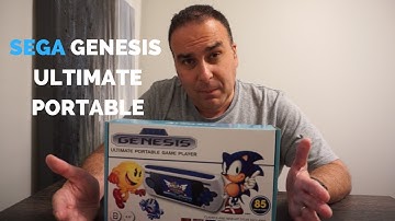 Sega Genesis Ultimate Portable Game Player Atgames Review