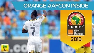 Christian Atsu Amazing Goal Against Guinea - Orange Africa Cup Of Nations Equatorial Guinea 2015