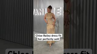 Chloe Bailey bodied this dress