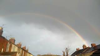 Kristin Hersh - &#39;Diving Bell&#39; Backyard drifty dark cloud timelapse with rainbow.