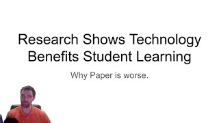 Celebrity Research Shows Technology Benefits Student Learning - Teacher Professional Development Tutorials Profile