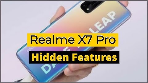 Realme X7 Pro 5G Hidden Features | Tips & Tricks [Hindi]