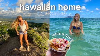 life living alone in HAWAII  - (hiking, eating, beach)