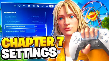 NEW Best Chapter 7 Controller Settings For Fortnite! (PS4/PS5/XBOX/PC)