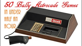 50 Bally Astrocade Games In Under 30 Minutes screenshot 4