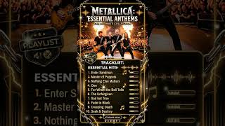 Metallica Greatest Hits ⚡ Heavy Metal Legends #shorts #metallica #playlist