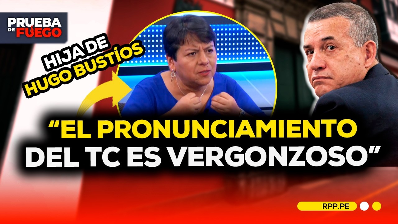 Urresti libre tras fallo del TC: hija de Hugo Bustíos advierte presión política #PDFRPP