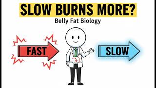 Why Slow Walking Burns More Belly Fat Than Fast Walking (The Biology Explained)