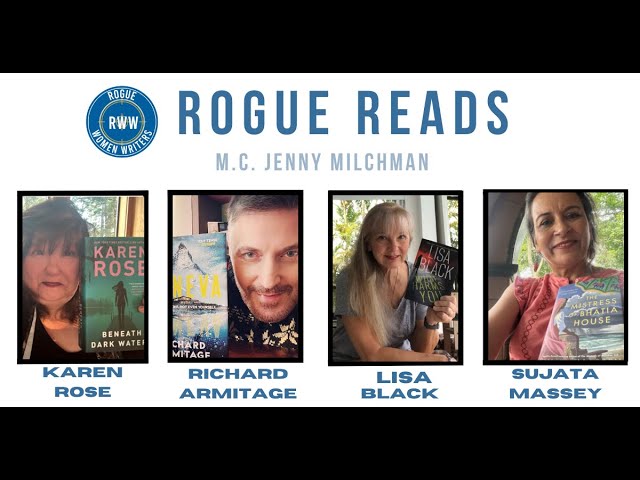 Talk Books with Karen Rose, Richard Armitage, Lisa Black and Sujata Massey