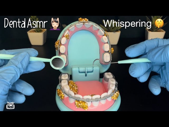 It's time for a visit to the dentist 🦷 #melissaanddoug #asmr #asmrunb, dentist kit play set asmr