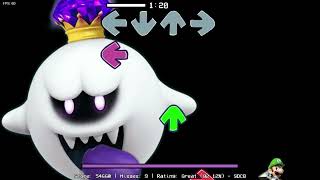 FNF KING BOO: Luigi vs Kingboo [FNF]