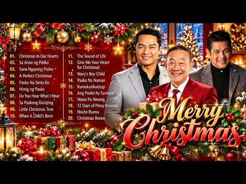 Jose Mari Chan, Garry Valenciano, Ariel Rivera | Best Paskong Pinoy 2027 |  Filipino Christmas Songs