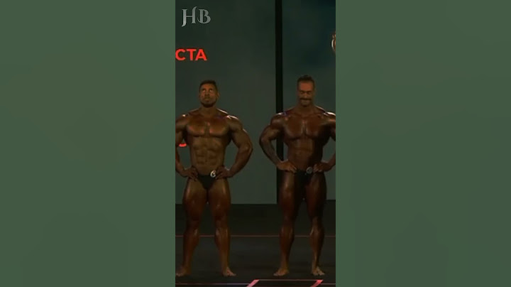 CBUM CAMPEÃO CLASSIC PHYSIQUE E RAMON TOP 2 OLYMPIA 2022 #shorts