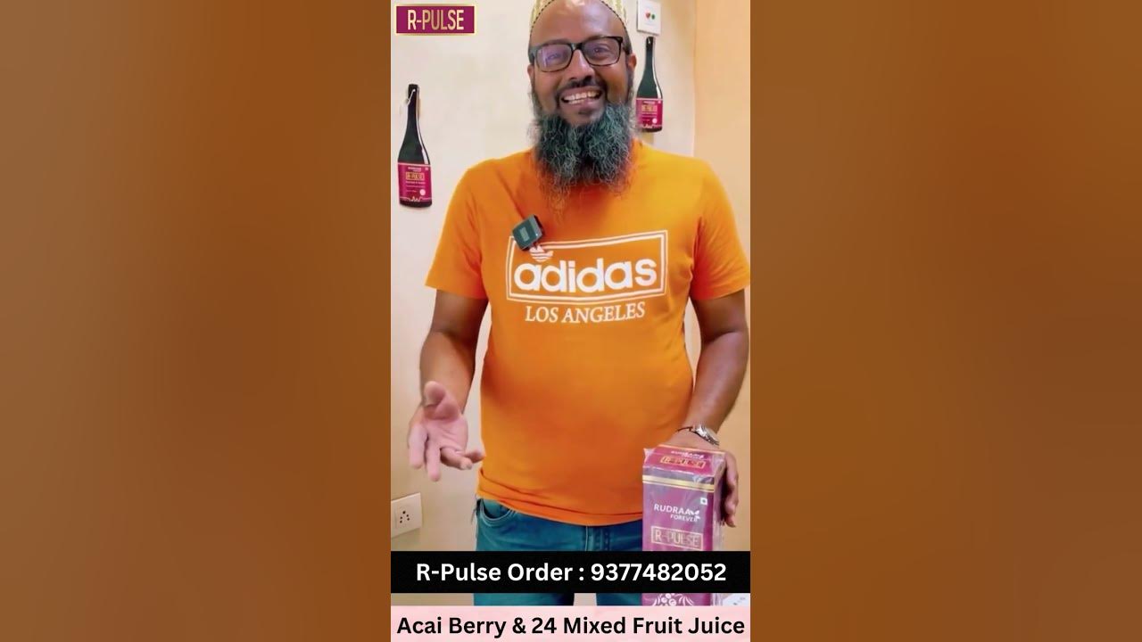 Gujarati Acai Fruit Juice RPulse Rpulse immunity booster antioxidant